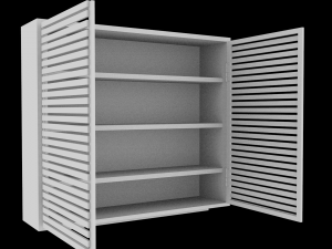 closet vr - ar - low-poly Modelo 3D