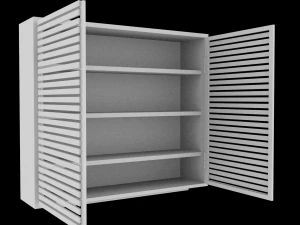 closet vr - ar - low-poly 3D Model