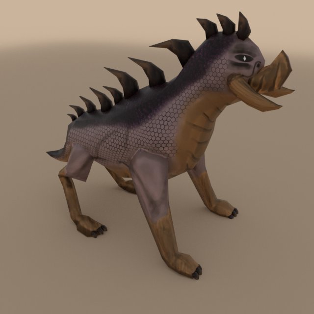 creature 3Dモデル .c4d .max .obj .3ds .fbx .stl .blend 