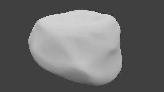 big rock low-poly 3Dモデル .c4d .max .obj .3ds .fbx .stl .blend 