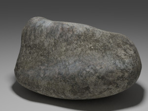 big rock low-poly 3Dモデル