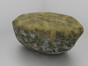 river rock 3D 모델