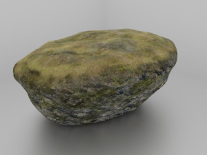 river rock 3D 모델