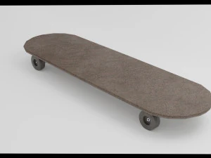 skateboard vr - ar - low-poly 3D Model