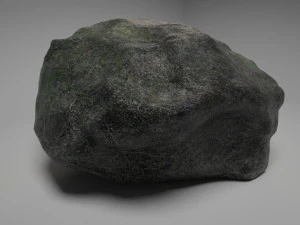 realistic rock vr - ar - low-poly 3D Model