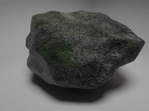 realistic rock vr - ar - low-poly 3D Model