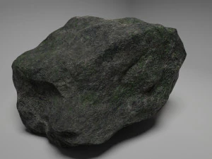 realistic rock vr - ar - low-poly 3D Model