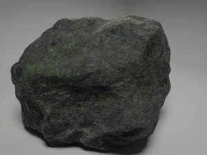 realistic rock vr - ar - low-poly 3D Model