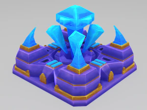 stylized base nexus 3D Model