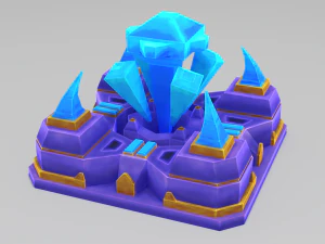 stylized base nexus 3D Model