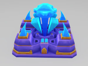 stylized base nexus 3D Model