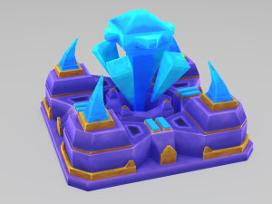 stylized base nexus 3D 모델