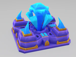 stylized base nexus 3D Model