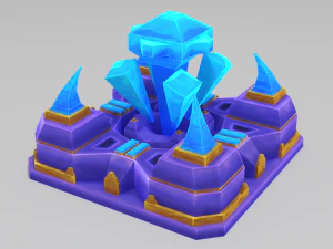 stylized base nexus 3D Model