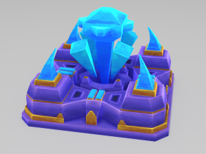 stylized base nexus 3D 모델