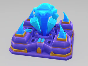 stylized base nexus 3D Model