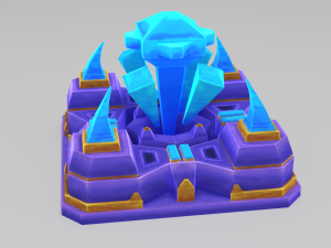 stylized base nexus 3D 모델