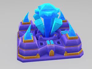 stylized base nexus 3D Model