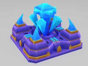 stylized base nexus 3D 모델