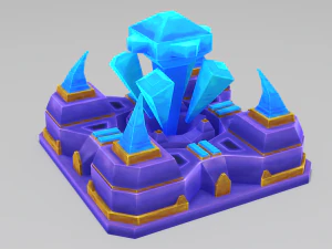 stylized base nexus 3D Model
