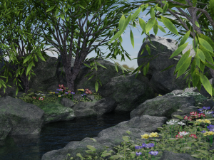 river scene 3D Model