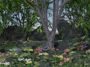 river scene Model 3D