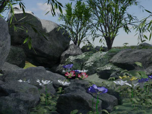 river scene 3D Model