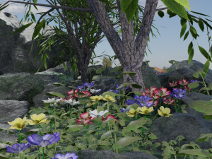 river scene Model 3D
