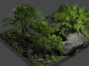 river scene 3D Model