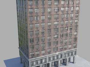 realistic building 3D Model