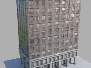 realistic building 3D Model