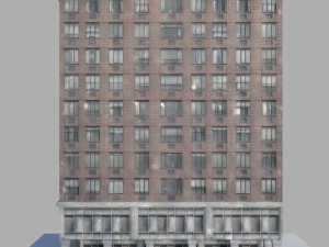 realistic building 3Dモデル