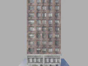 realistic building 3D Model