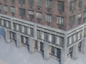 realistic building 3Dモデル