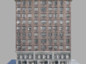 realistic building 3Dモデル