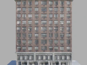 realistic building 3D Model