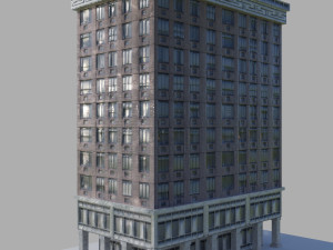 realistic building 3Dモデル