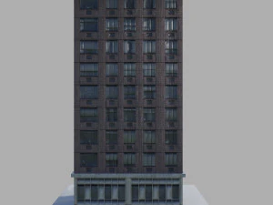 realistic building 3D Model