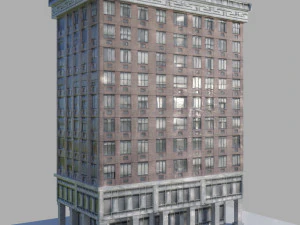 realistic building 3D Model