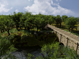 bridge scene Modelo 3D