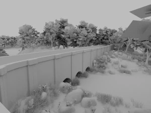 bridge scene 3D Model
