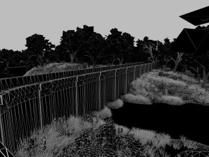 bridge scene 3D Model