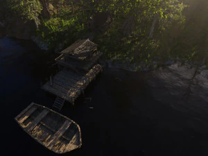 jungle dock scene 3D Model