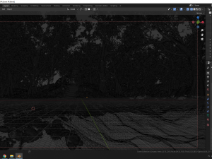 Japanese Gazebo Scene 3D Model