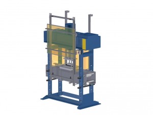 hydraulic press 200t Model 3D