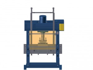 hydraulic press 200t 3D Model