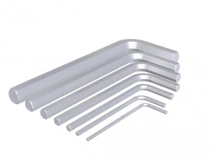 set hex keys 3D Model