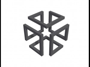 infinite cube 3D Принт Модель