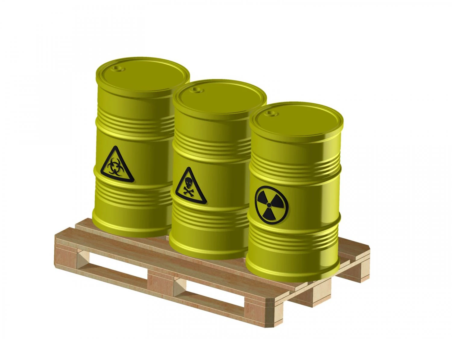 toxic waste 3D Print Model .c4d .max .obj .3ds .fbx .stl .blend