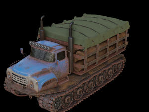 ZIL -130 3D Model